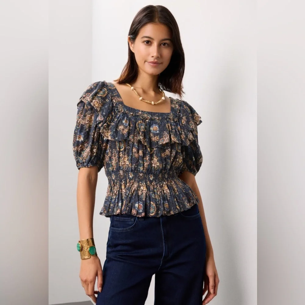 Ulla Johnson Warner Blouse - Picture 3 of 5